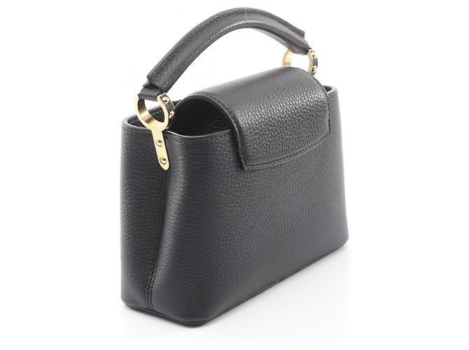 Bolsa Louis Vuitton Capucines MINI 2WAY Preto - vista 3