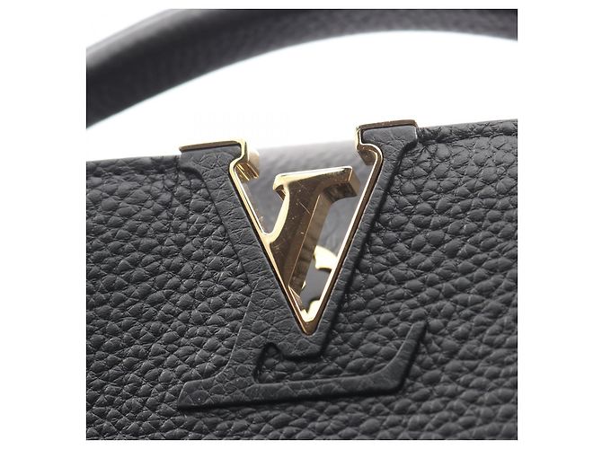Bolsa Louis Vuitton Capucines MINI 2WAY Preto - vista 6
