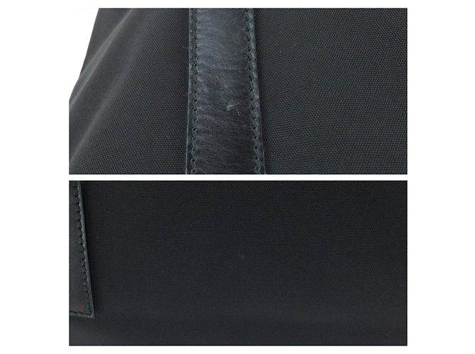 Gucci Nylon/Leder Tote Bag Schwarz - Ansicht 5