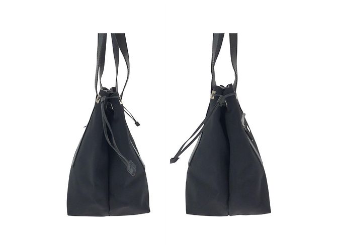 Gucci Nylon/Leder Tote Bag Schwarz - Ansicht 8
