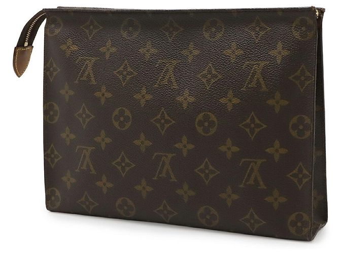 Louis Vuitton Monogram Toilettenbeutel 26 Braun - Ansicht 2