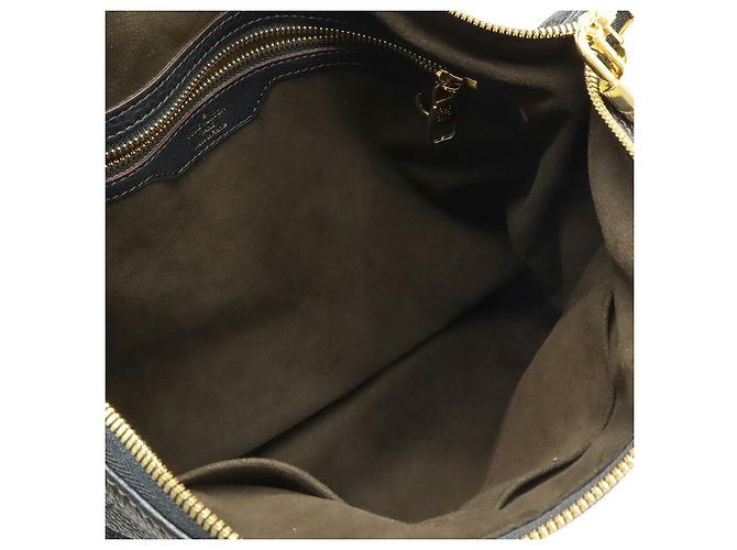 Borsa Louis Vuitton Mahina Selene MM Nera Nero - vista 6