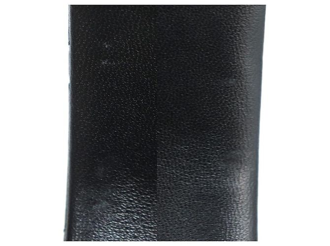 Borsa a tracolla Chanel Mini Classic in agnello Nero - vista 6