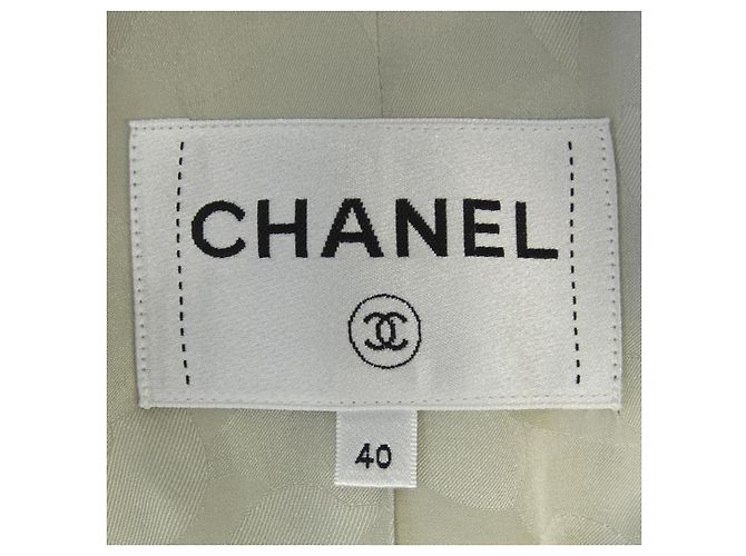 Abrigo Chanel LOOK43 Beige - vista 5