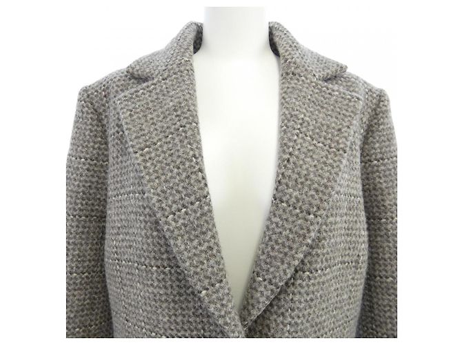Abrigo Chanel LOOK43 Beige - vista 6