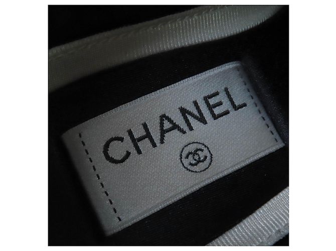 Chanel COCO Mark Leder-Sneaker Schwarz - vista 10