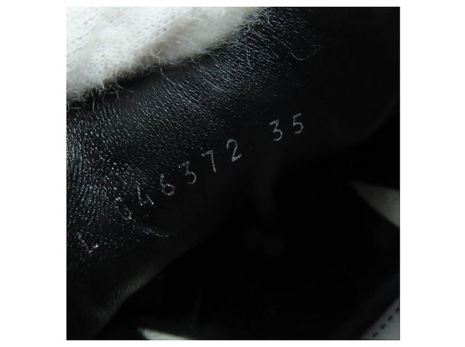 Chanel COCO Mark Leder-Sneaker Schwarz - vista 11