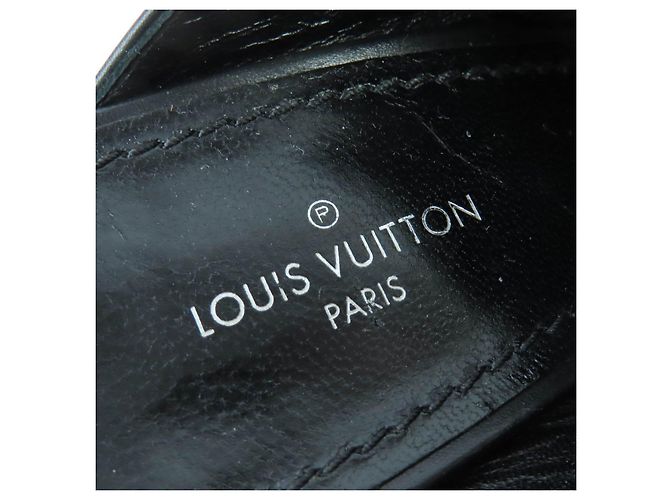 Sandali in pelle Louis Vuitton Nero - vista 10