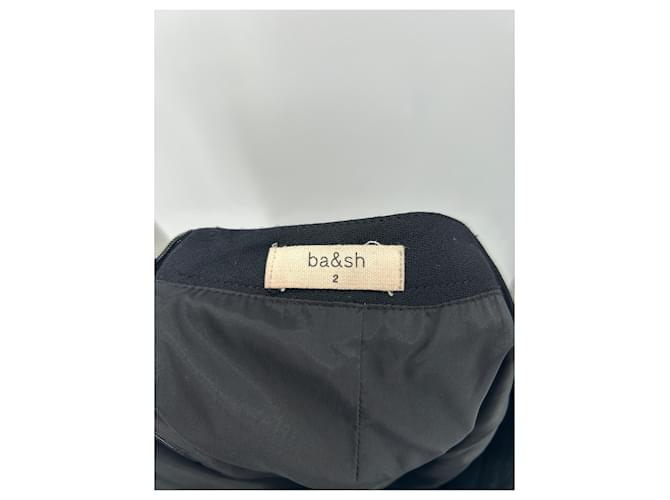 Ba&Sh Schwarzer Rock aus Polyester - Ansicht 5
