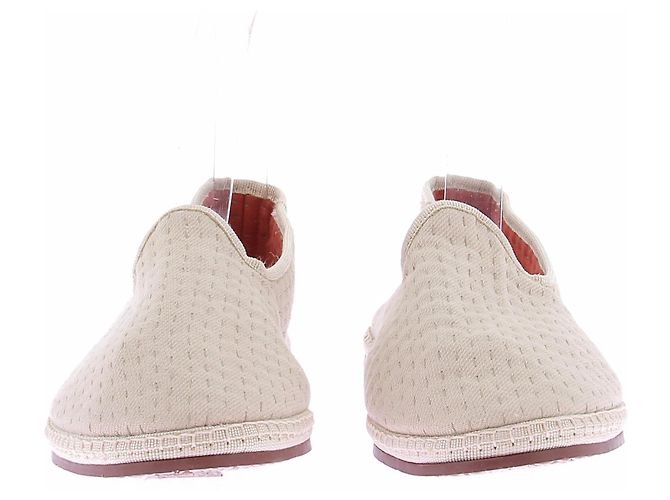 Loro Piana Ballerinas aus Ecru-Canvas Beige - Ansicht 2
