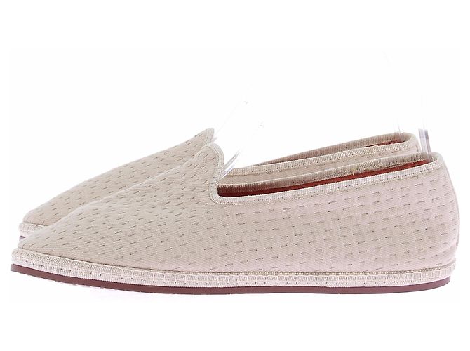 Loro Piana Ballerinas aus Ecru-Canvas Beige - Ansicht 5