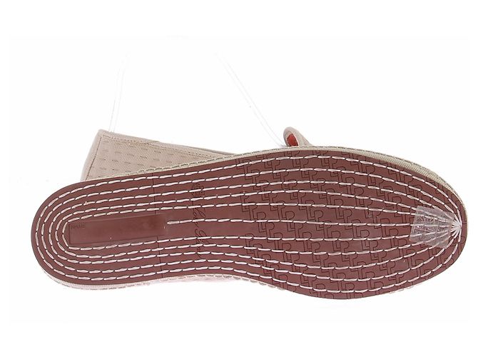 Loro Piana Ballerinas aus Ecru-Canvas Beige - Ansicht 7
