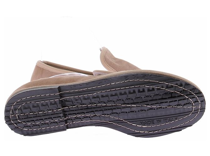 Autre Marque Mocassini in scamosciato beige "Melanie" - vista 7
