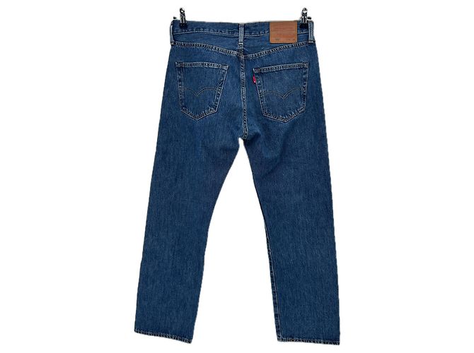 Jeans Levi's 501 blu in cotone - vista 2