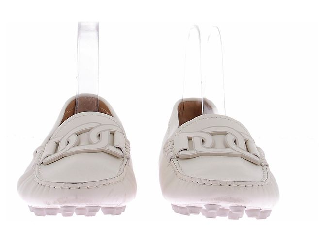 Tod's Mocasines de cuero blancos - vista 2