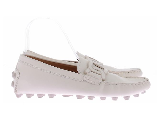 Tod's Mocasines de cuero blancos - vista 4