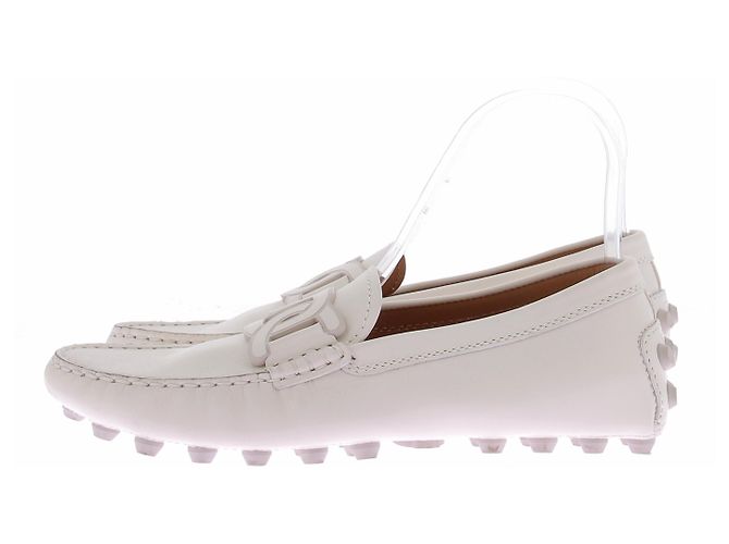 Tod's Mocasines de cuero blancos - vista 5