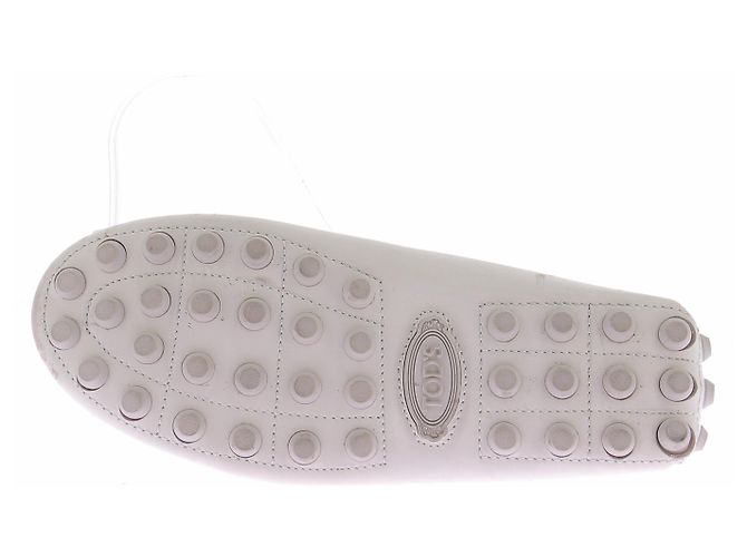 Tod's Mocasines de cuero blancos - vista 7