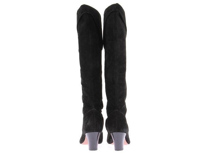 Ba&Sh Botas altas negras "Milton" Negro - vista 3