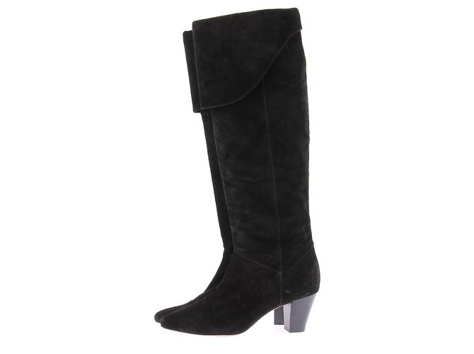 Ba&Sh Botas altas negras "Milton" Negro - vista 5