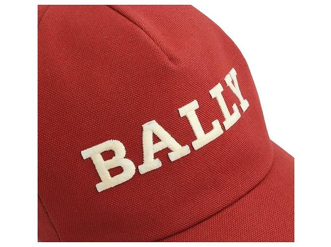 Bally Unisex Baseball Cap Brick Red mit Logo - Ansicht 5