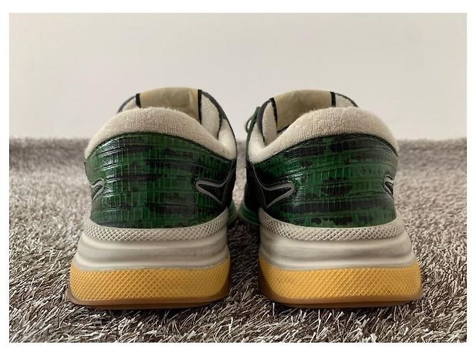 Gucci Ultraverse Crocodile Verde - vista 8