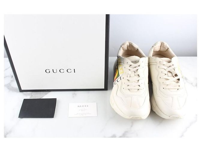 Gucci Sneakers Layton con logo quadrato Bianco - vista 2