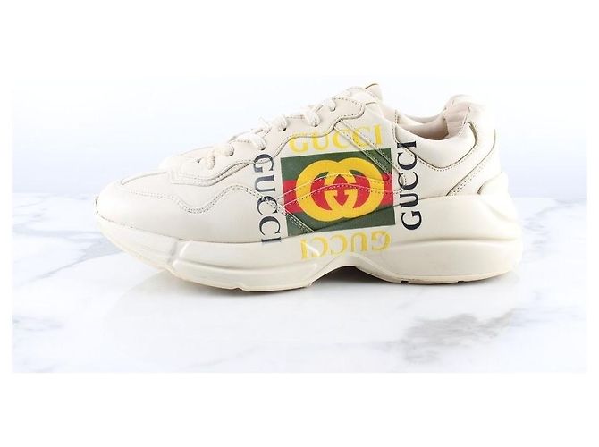 Gucci Sneakers Layton con logo quadrato Bianco - vista 5