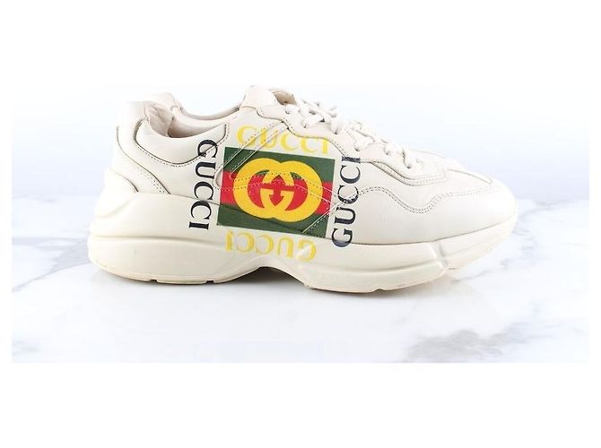 Gucci Sneakers Layton con logo quadrato Bianco - vista 7
