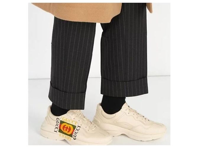 Gucci Sneakers Layton con logo quadrato Bianco - vista 9