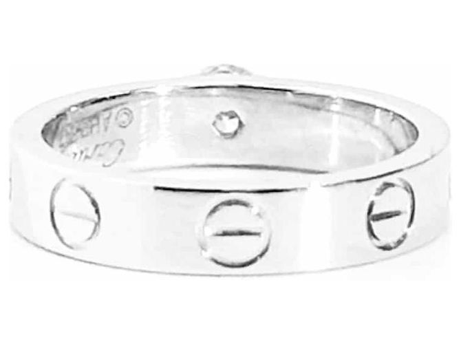 Cartier Love Ring Solitär Diamant Ehering Carat Weiß - Ansicht 5