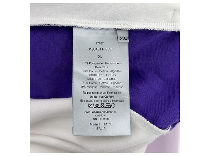 Dior Limited Edition Logo Zip Track Jacke ERL Weiß - Ansicht 11