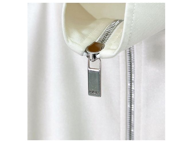 Dior Limited Edition Logo Zip Track Jacke ERL Weiß - Ansicht 5