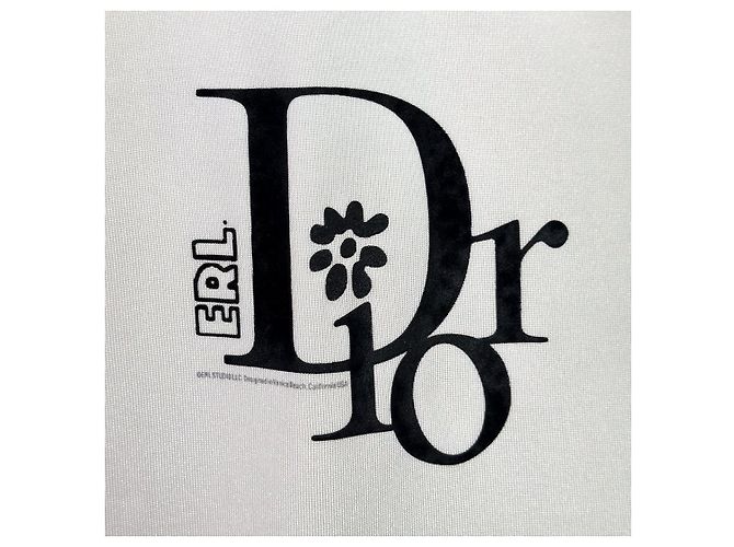 Dior Limited Edition Logo Zip Track Jacke ERL Weiß - Ansicht 7
