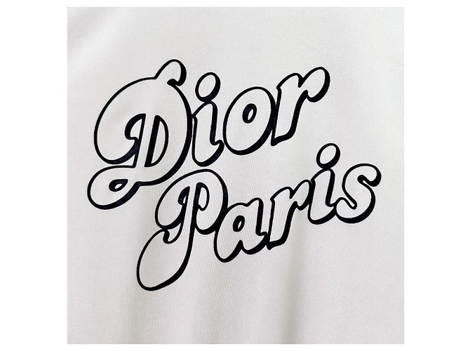 Dior Limited Edition Logo Zip Track Jacke ERL Weiß - Ansicht 9