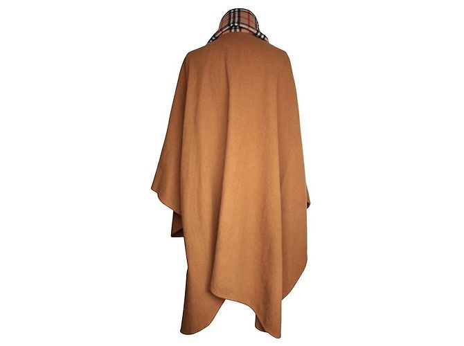 Burberry Langer Kaschmir-Mantel mit Karomuster (Big Oversize) Braun - Ansicht 3