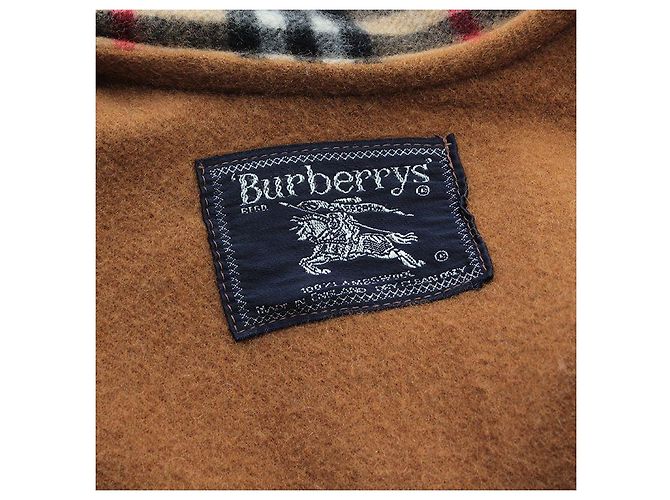 Burberry Langer Kaschmir-Mantel mit Karomuster (Big Oversize) Braun - Ansicht 4