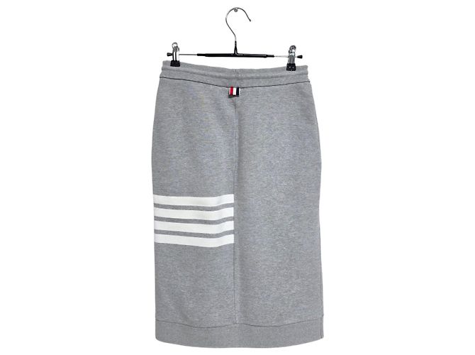 Thom Browne Falda deportiva Bar Castaño - vista 2
