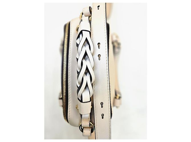 Chloé Daria Small Tote und Schultertasche Weiß - Ansicht 18