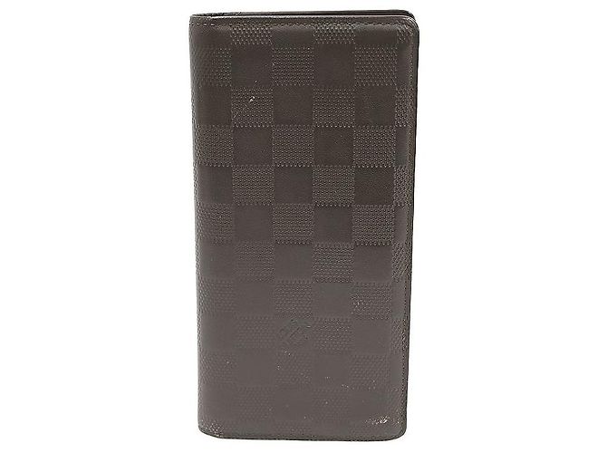 Louis Vuitton Brown Damier Infini Leather Braza Wallet - view 2