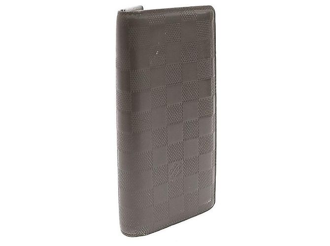 Louis Vuitton Brown Damier Infini Leather Braza Wallet - view 3