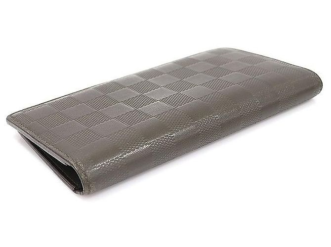 Louis Vuitton Brown Damier Infini Leather Braza Wallet - view 5