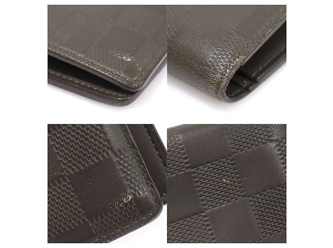 Louis Vuitton Brown Damier Infini Leather Braza Wallet - view 7