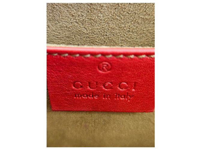 Gucci Piccola borsa a tracolla e crossbody Paddy Lock in GG Supreme con catena Marrone - vista 23