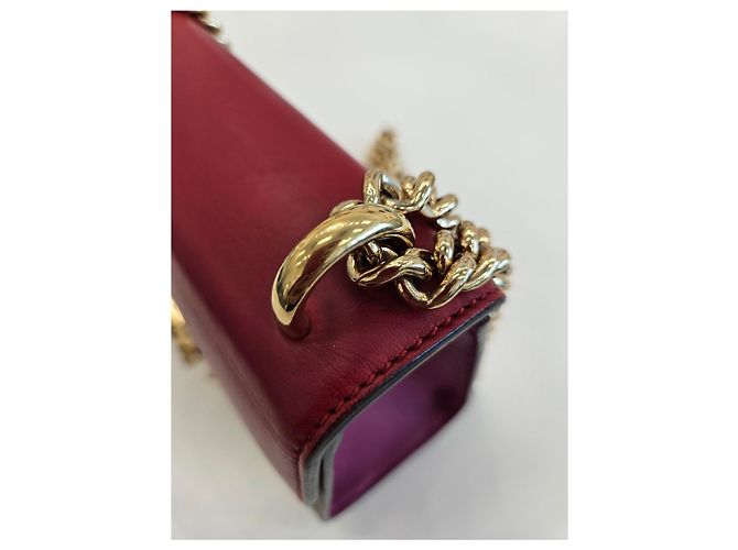 Gucci Piccola borsa a tracolla e crossbody Paddy Lock in GG Supreme con catena Marrone - vista 24