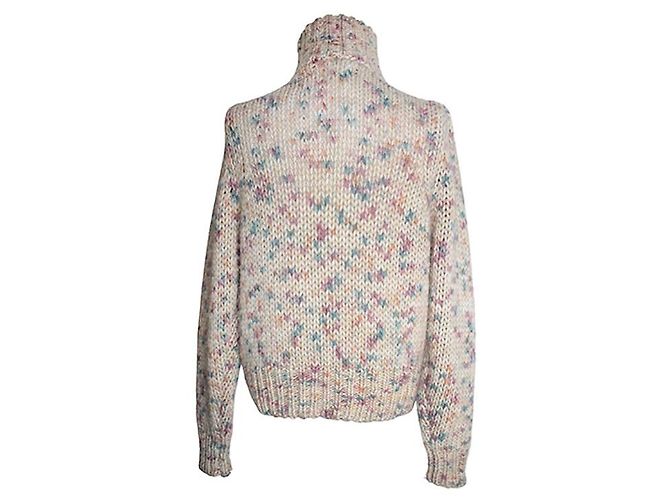 Isabel Marant Étoile Strickjacke mit Reißverschluss in Multicolor Blau - Ansicht 2