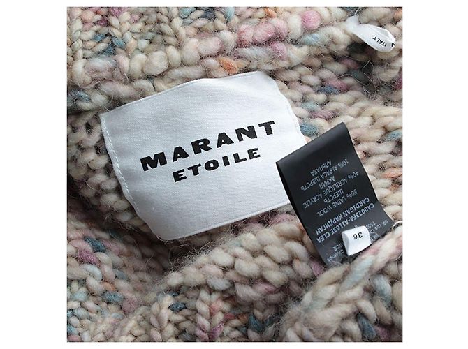 Isabel Marant Étoile Strickjacke mit Reißverschluss in Multicolor Blau - Ansicht 3