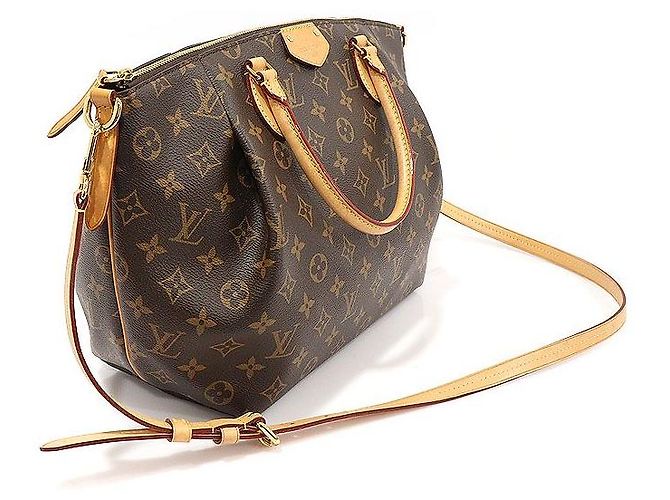 Louis Vuitton Tela Monogram Tuileries MM Marrone - vista 3