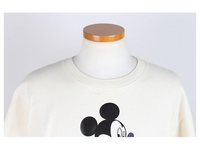 Gucci T-shirt Oversized Avorio Bianco - vista 5