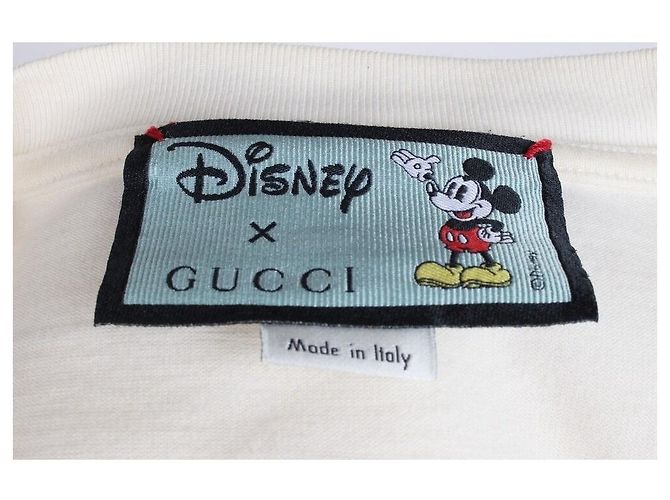 Gucci T-shirt Oversized Avorio Bianco - vista 7